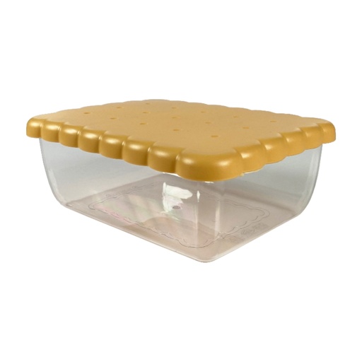 [SN-027] Snips Rectangular Light Brown Biscuit Saver 2.7 Liter / 000974