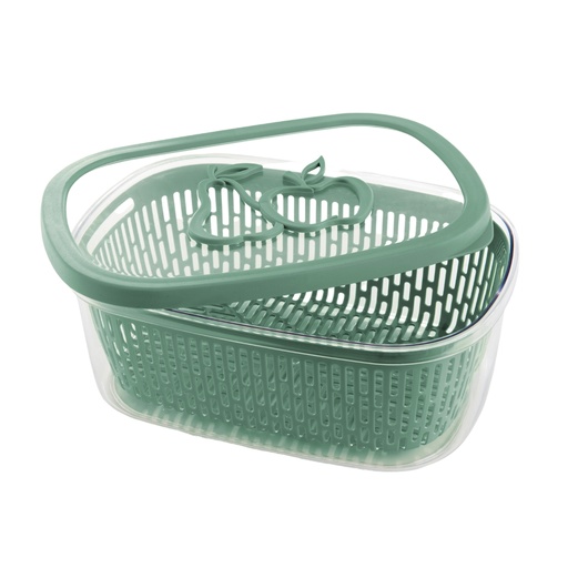 [SN-044] حافظة الفواكه الخضراء من سنيبس أروما، 4 لتر