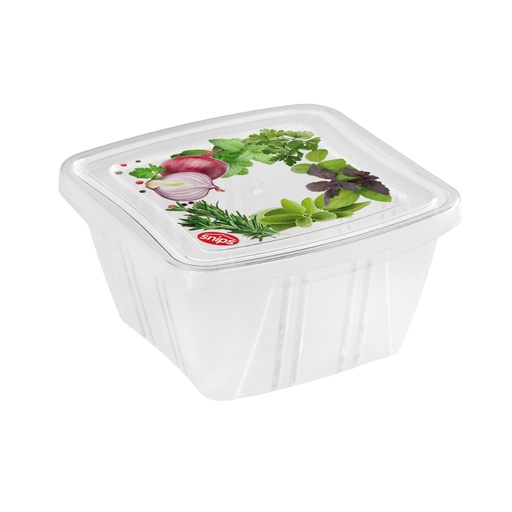 [SN-059] Snips 3 Pieces Fresh Square Container 250 ml Set / 000586