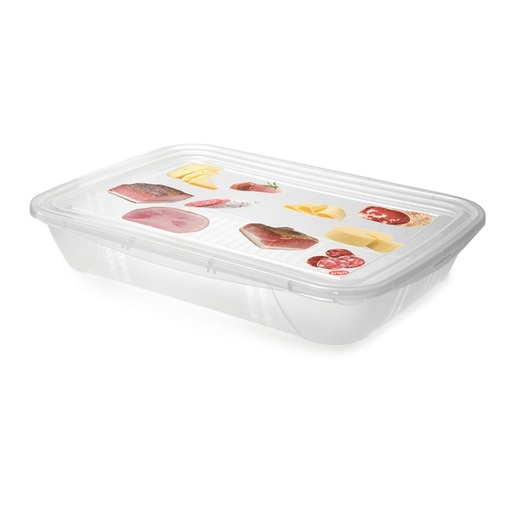 [SN-063] Snips 2 Pieces Fresh Rectangular Container 1.5 Liter Set / 000586