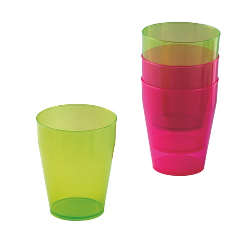 [SN-103] Snips 4 Pieces Multicolor Glasses 385 ml / 000586