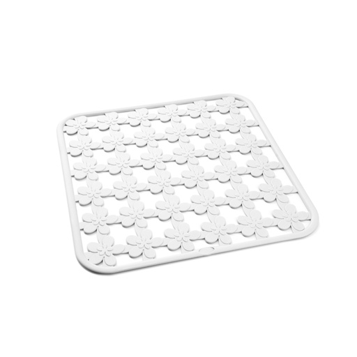 [SN-128] Snips White Flower Sink Mat / 000586