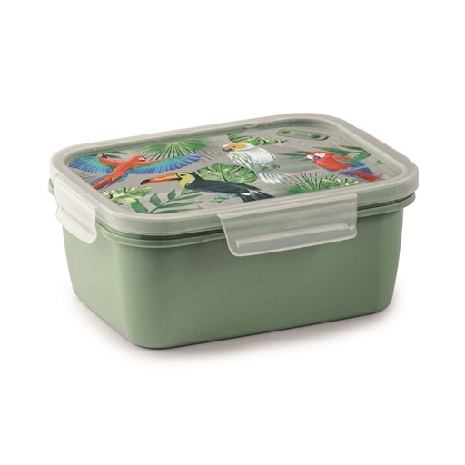 [SN-147] صندوق غداء مستطيل من سنيبس لوك توكان سعة 1.5 لتر مع كيس ثلج مبرد