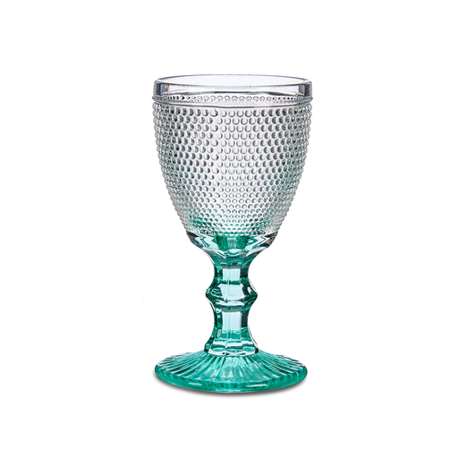 [AR-057] Vivalto 6 Pieces Water Foot Turquesa Points Cup Set 240 ml / 66396