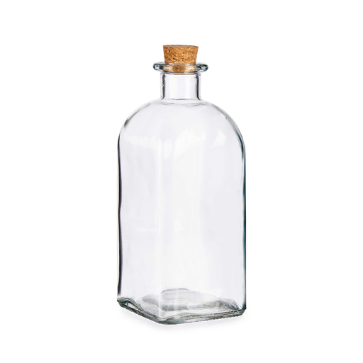 [AR-063] Vivalto Glass Bottle 1 Liter Cork Stopper / 79888