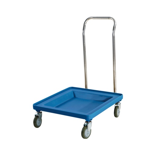 [13-100BL] Jiwins Plastic Rack Trolley with Handle Blue / JW-RT /JW-STH