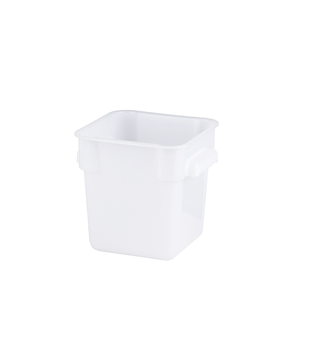 [13-1179] Jiwins Plastic Food Storage Container 12 Liter White / P-064P