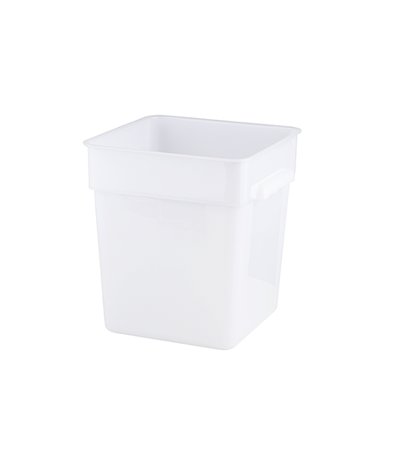 [13-1180] Jiwins Plastic Food Storage Container 18 Liter White / P-065P
