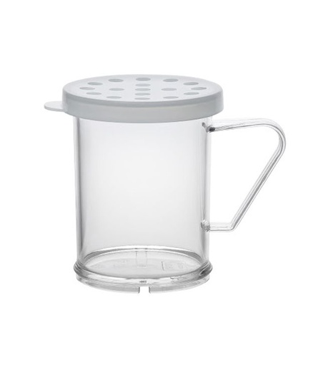 [13-1194] Jiwins Plastic Shakers Complete with Parsley Lid White / JW-SK280P