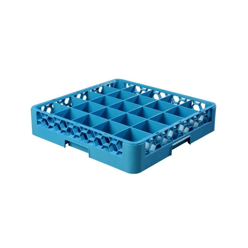 [13-1267] Jiwins Plastic 25-compartment Glass Rack Blue / JW-25