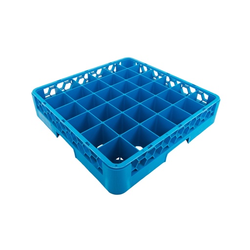 [13-1270] Jiwins Plastic 36-compartment Glass Rack Blue / JW-36