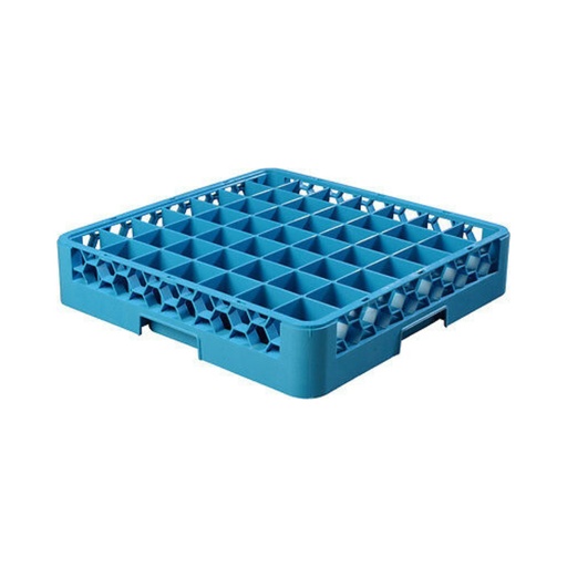 [13-1272] Jiwins Plastic Glass Rack-49 Compartment Blue / JW-49