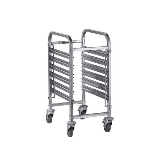 [13-1296] Jiwins 6 Piece 1/1 GN pans 6-Tier Rack trolley / JW-RK6
