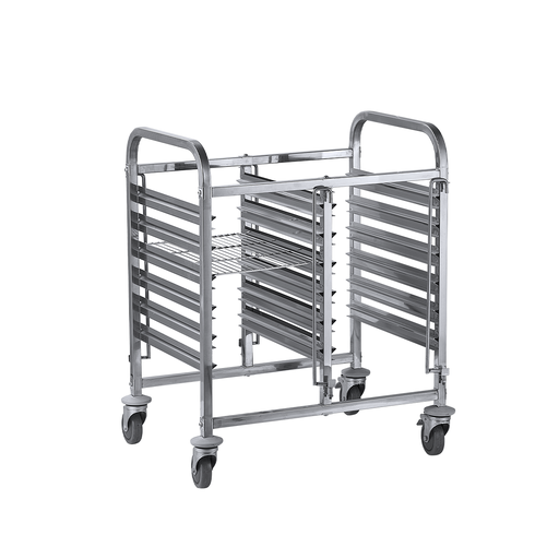[13-1298] Jiwins 12 Piece 1/1 GN pans Dual rows trolley / JW-RK6-2