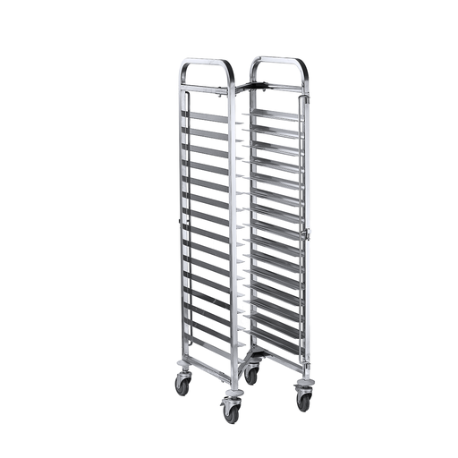 [13-1302] Jiwins 15 Pieces 1/1 GN pans 15-tiers Nesting Trolley / JW-GNZK15