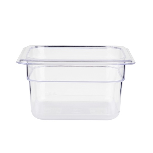 [13-1471] Jiwins PC Plastic Transparent GN 1/4-100 mm Clear / JW-P144