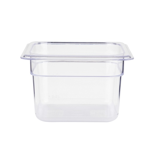 [13-1472] Jiwins PC Plastic Transparent GN 1/4-150 mm Clear / JW-P146