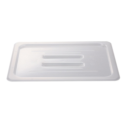 [13-1483] Jiwins PC Plastic Transparent GN 1/3 Lid White Handle Clear / JW-P13HC