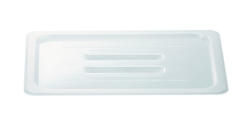[13-1484] Jiwins PC Plastic Transparent GN 1/4 Lid White Handle Clear / JW-P14HC