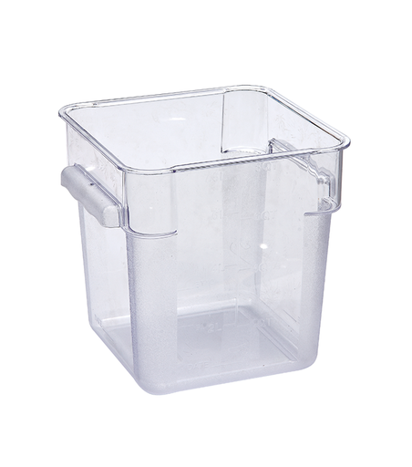 [13-629] Jiwins Plastic PC Food Storage Container 8 Liter Clear / P-063C