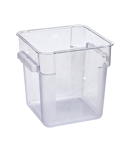 [13-640] Jiwins Plastic PC Food Storage Container 4 Liter Clear / P-061C