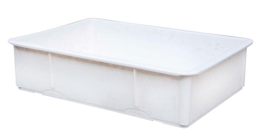 [13-647] Jiwins Plastic Large Dough Storage Box 36 Liter White / JW-DB18266
