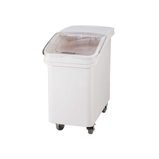 [13-648] Jiwins Plastic 120 Liter Ingredient Bin White / JW-S120