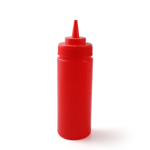 [13-J033R] Jiwins Plastic 360 ml Squeezer Red