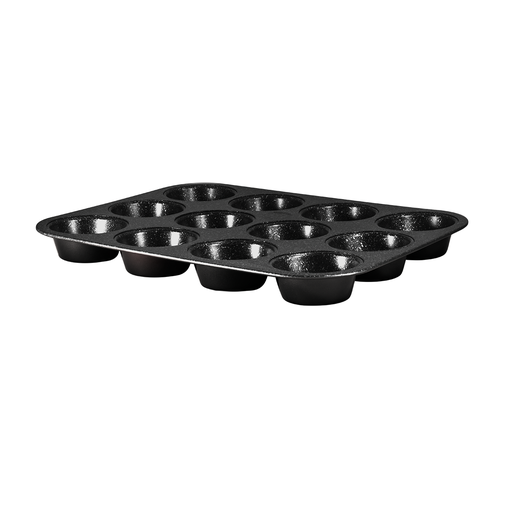 [BH-117] Berlinger Haus 12 Pieces Muffin Pan Black Collection / BH/1436