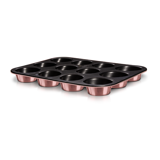 [BH-169] Berlinger Haus 12 Pieces Muffin Pan I-Rose Collection / BH/6466