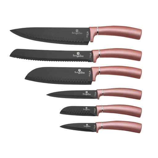 [BH-174] Berlinger Haus 6 Pieces Knife Set I-Rose Collection / BH/2557