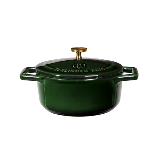 [BH-175] Berlinger Haus Emerald Cast Iron Mini Pot 10 cm / BH/6501
