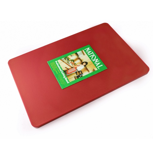 [13-925] National PE Cutting Board Red 60 cm