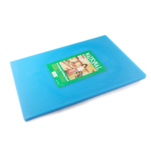 [13-927] National PE Cutting Board Blue 60 cm