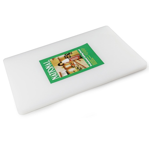 [13-929] National PE Cutting Board White 50 cm