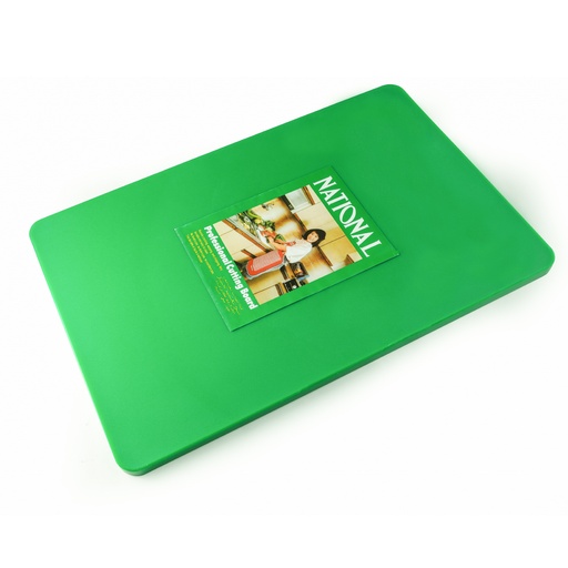 [13-930] National PE Cutting Board Green 50 cm