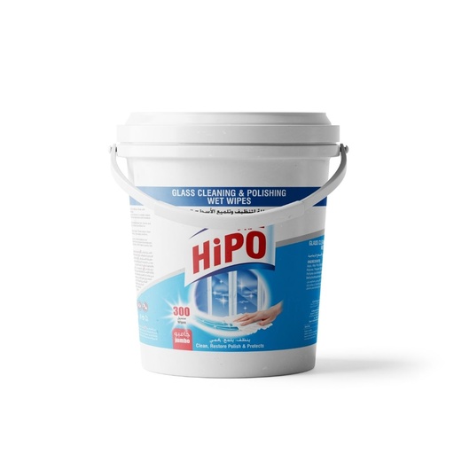 [HO-012] HiPO Glass Cleaning & Polishing 300 Wet Wipes