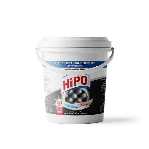 [HO-013] HiPO Leather Cleaning & Polishing 300 Wet Wipes