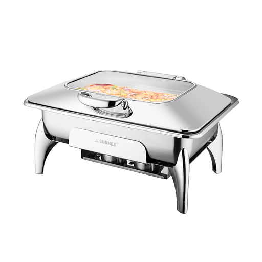[SX-001] Sunnex Vienna Stainless Steel Chafer 8.5 Liter / W16-1100