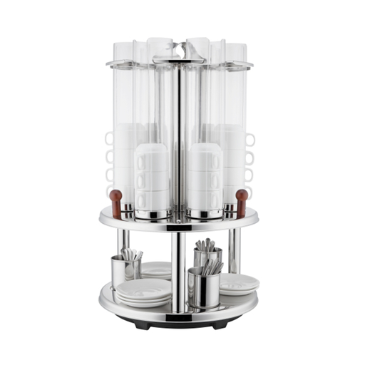 [SX-005] Sunnex Stainless Steel Revolving Cups Dispenser / U09-1000