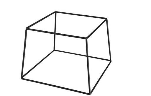 [SX-097] رافعة سلكية مربعة من الفولاذ المقاوم للصدأ من سونيكس، 24 سم