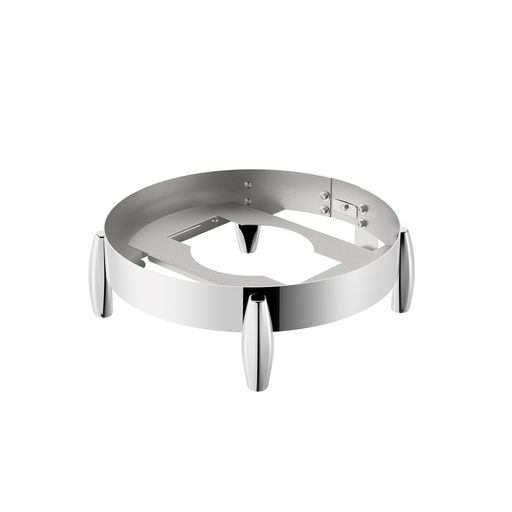 [SX-183] Sunnex Silver Round Chafer Stand For Electric Heating Plate Curved Alloy Legs / W07-3605B-Ubu