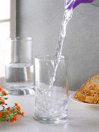 [20-248] Uniglass Surf 39 Water Tumbler set of 3 Pieces Bulgaria 390 ml