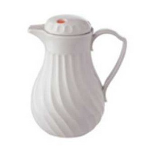 [26-003] Kinox White Plastic 1.1 Liter Swirl Foam Insulated Jug / 4022/20(white)