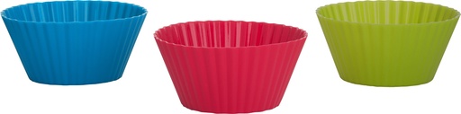 [27-005] Trudeau Silicone 6 Piece L Muffin Cups Set / 996038