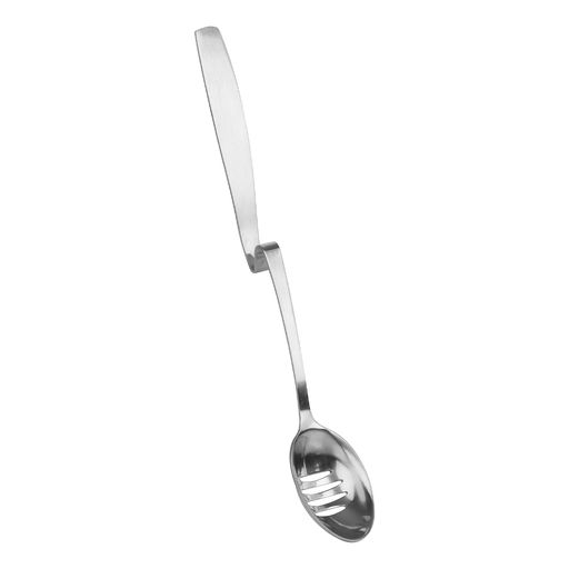 [27-016] Trudeau Stainless Steel No Mess Slotted Jar Spoon / 999042