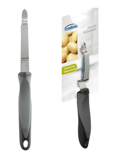 [27-060] Trudeau Stainless Steel Stress Less Peeler / 9912008