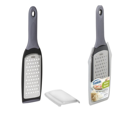 [27-079] Trudeau Stainless Steel Less Flat Grater M. Surface / 9912088