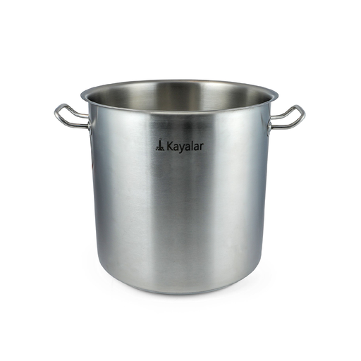 [KL-031] Kayalar Stainless Steel Stew Pot Deep with Out Lid 21 Liter / 152101338