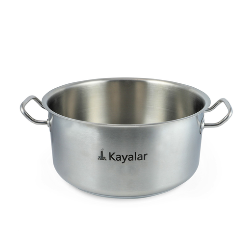 [KL-054] Kayalar Stainless Steel Stew Pot Sha Literow with Out Lid 12 Liter / 152101315